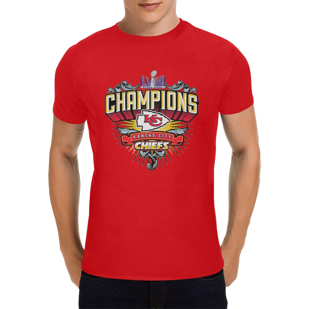 Kansas K C 58 Unisex short sleeve t-shirt red
