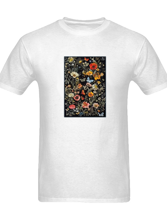 I voted so I have the right to complain floral t-shirt