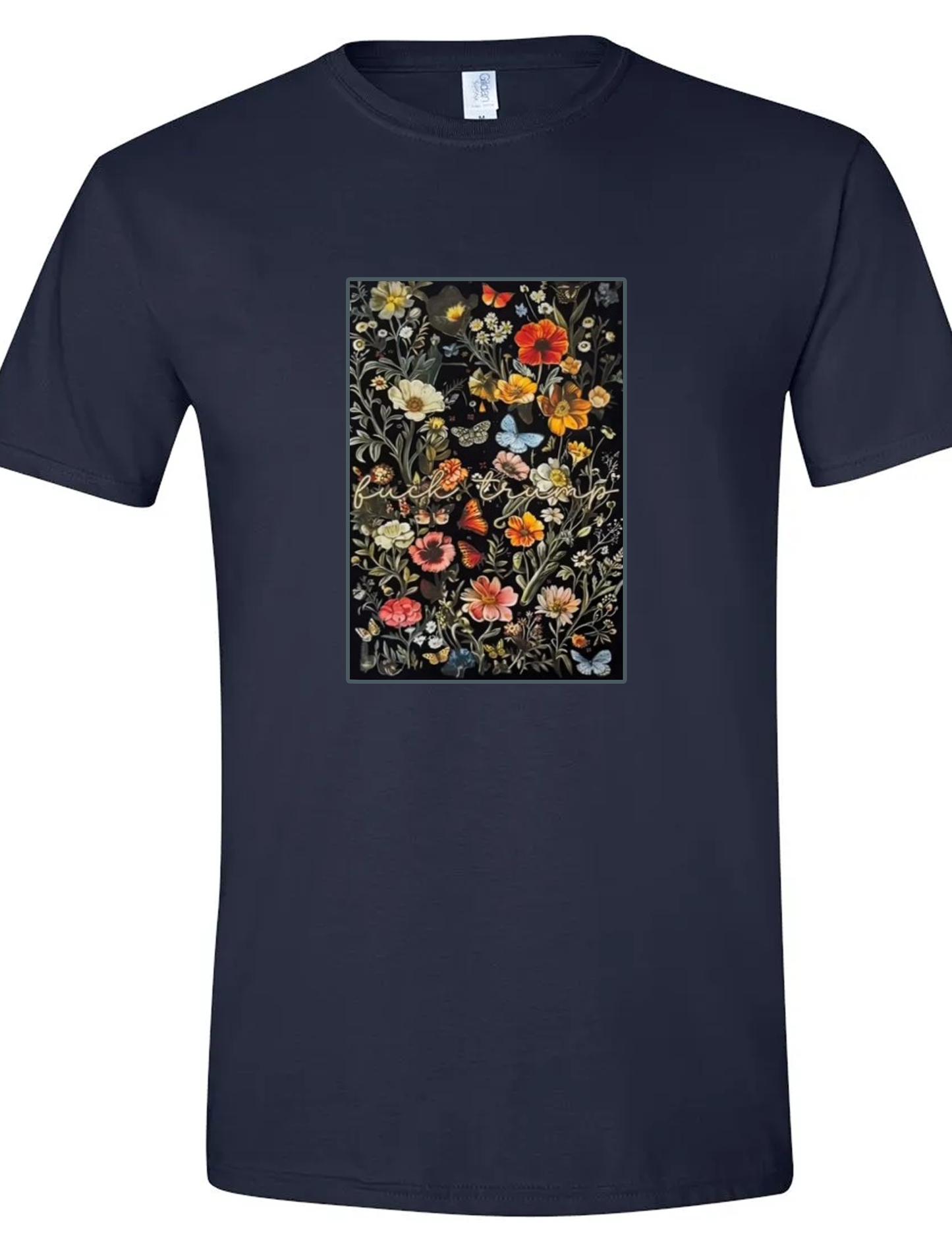 I voted so I have the right to complain floral t-shirt