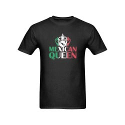 Mexican Queen short sleeve unisex t-shirt red Men's