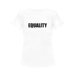 EQUALITY Simple women's cut short sleeve t-shirt Women's Classic T-Shirt