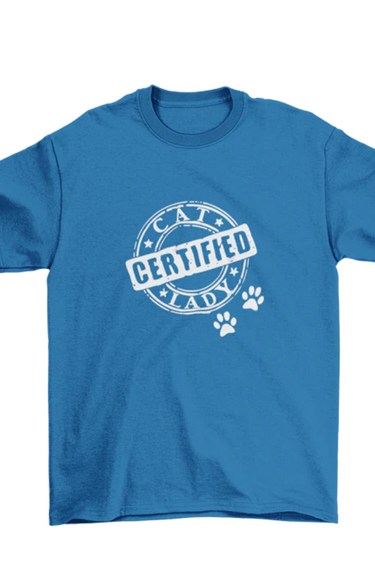 Certified Cat lady T-Shirt Unisex
