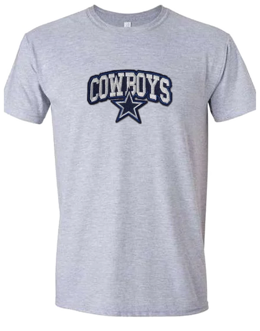 Dallas football stitched mirage Men's unisex T-Shirt