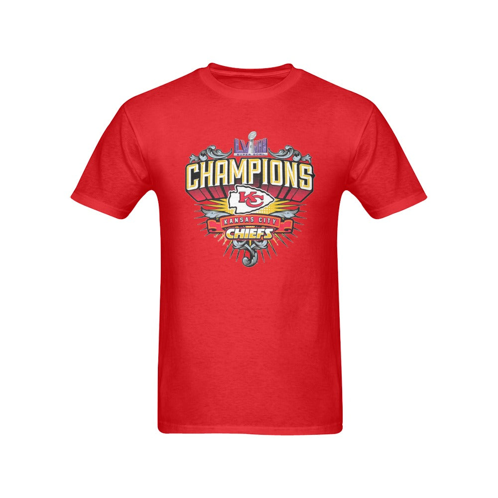 Kansas K C 58 Unisex short sleeve t-shirt red