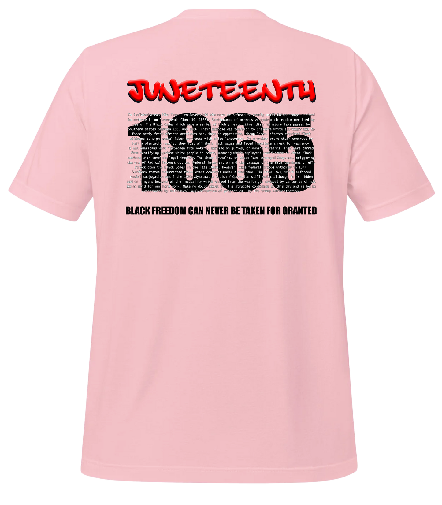 Woke Juneteenth T-Shirt – Black History Freedom & Equality Graphic Tee Unisex Shirt