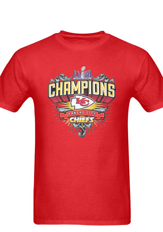 Kansas K C 58 Unisex short sleeve t-shirt red