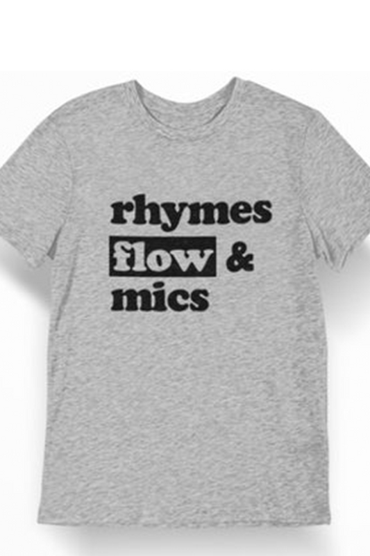 Rhymes Flow and Mics short sleeve t-shirt