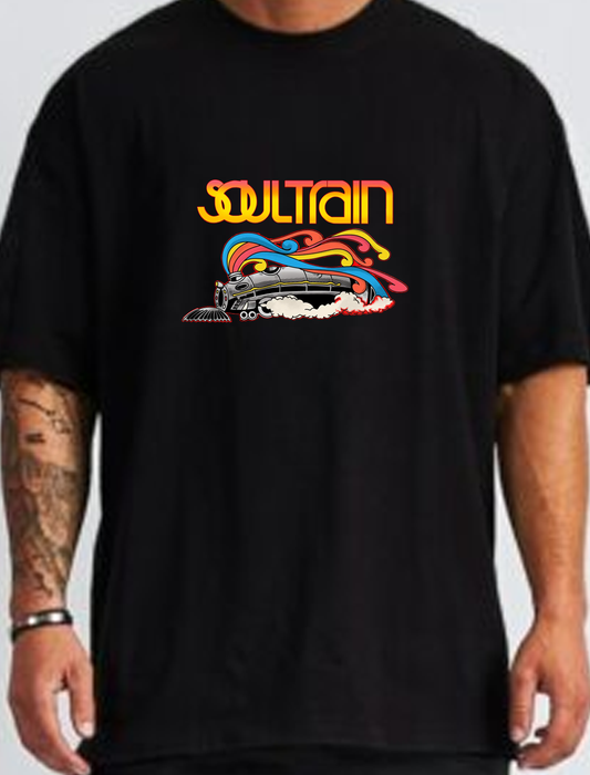 Soul Train Unisex T-Shirt – Iconic Retro Style Vintage 70s Funk Tee
