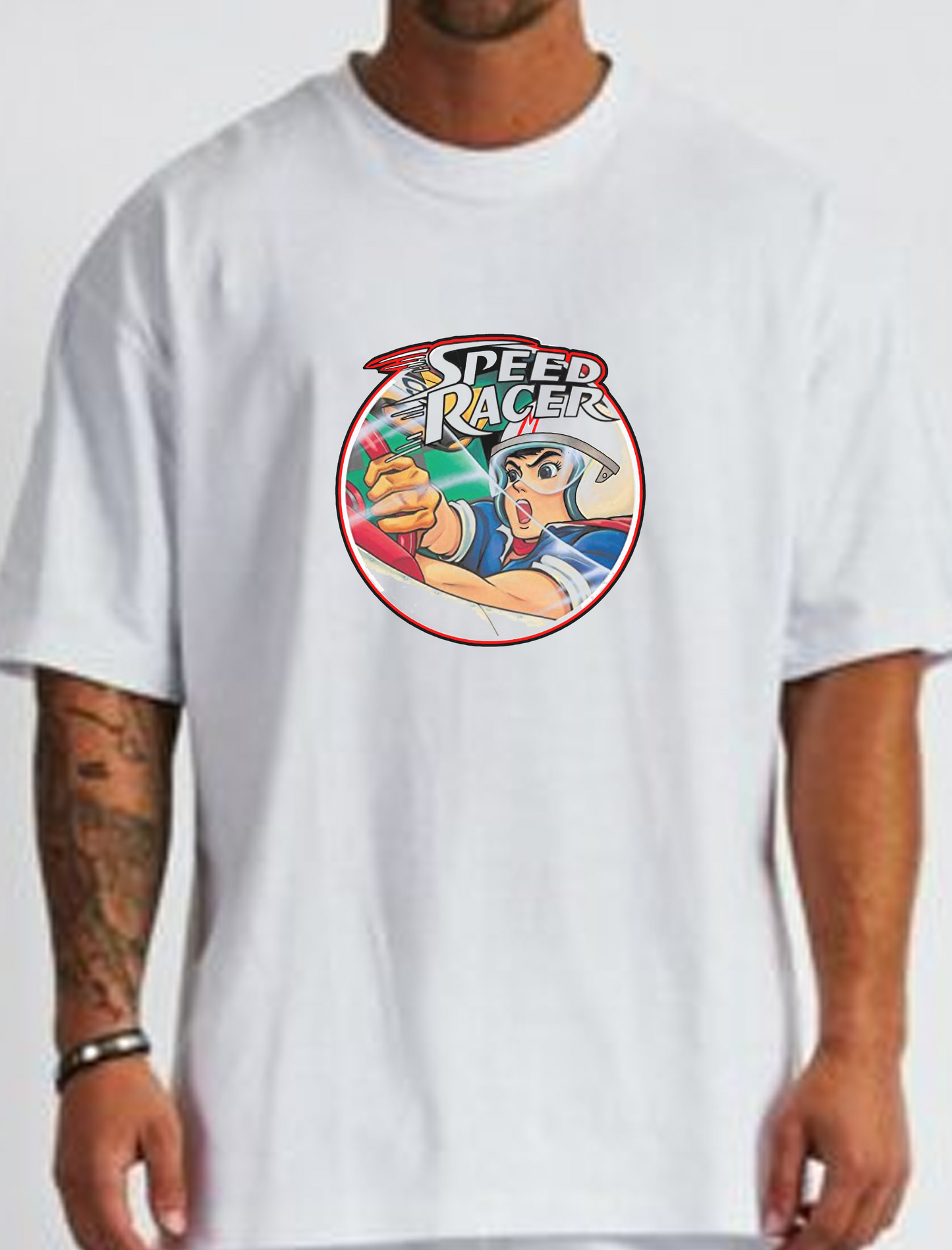 Retro Speed Racer Mach 5 Graphic Unisex T-Shirt – Vintage Anime Racing Tee
