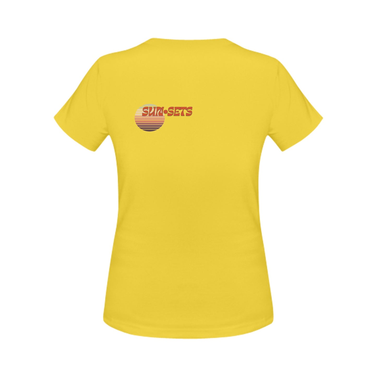 Sunsets with DJ KIMANI women's short sleeve t-shirt Denver Colorado