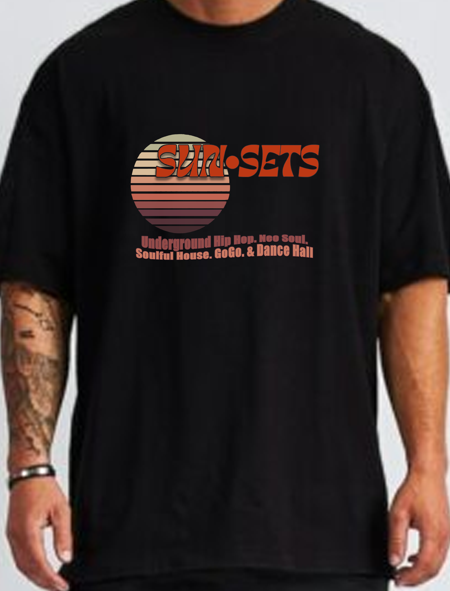 Sunsets men's unisex short sleeve t-shirt Denver Colorado