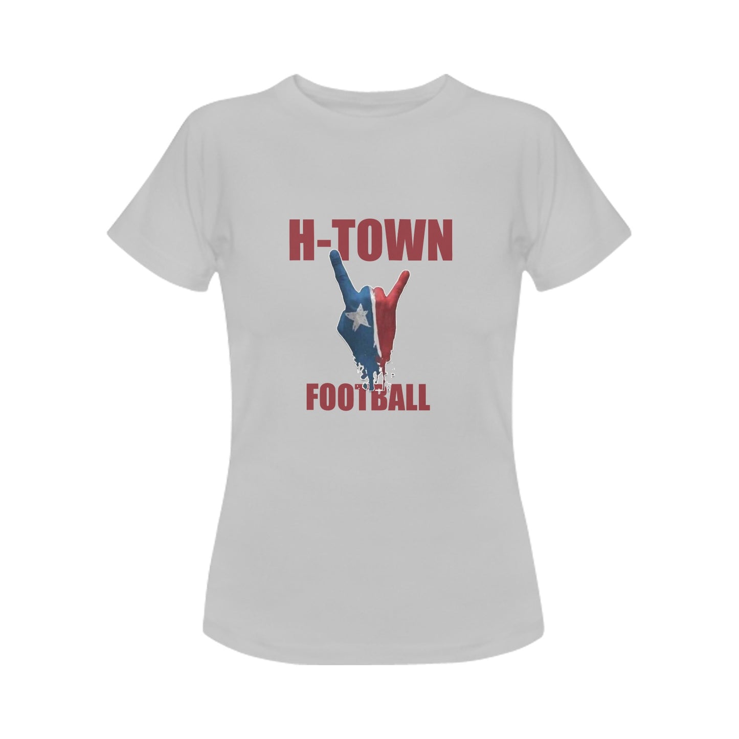 H-Town Football women's short sleeve t-shirt