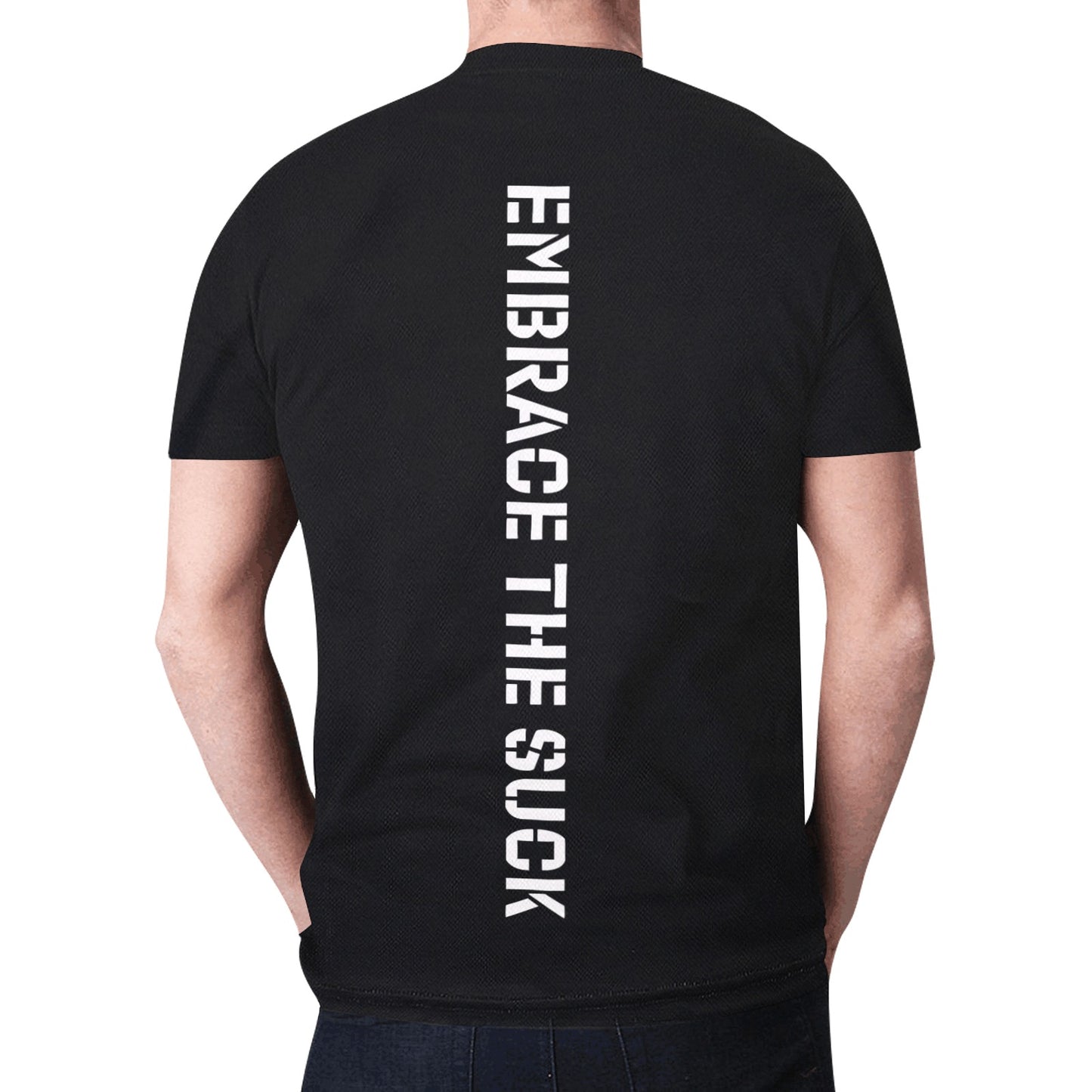 EMBRACE THE SUCK DRY T-SHIRT short sleeve unisex motivational fitness gear
