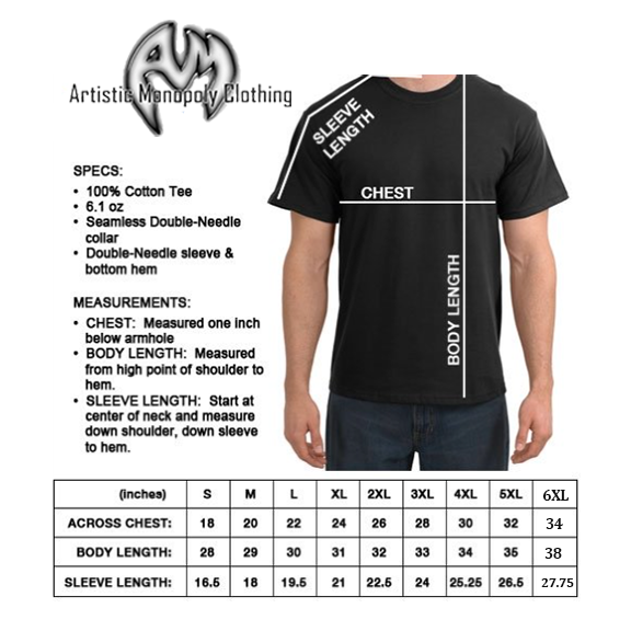 Artistic Monopoly GAMER men's unisex regular fit t-shirt