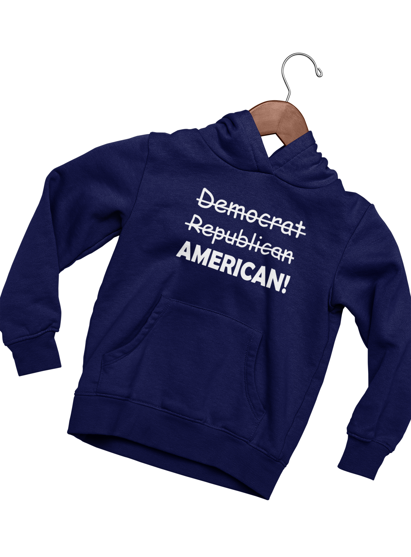 Men's Unisex American unity long sleeve hoodie