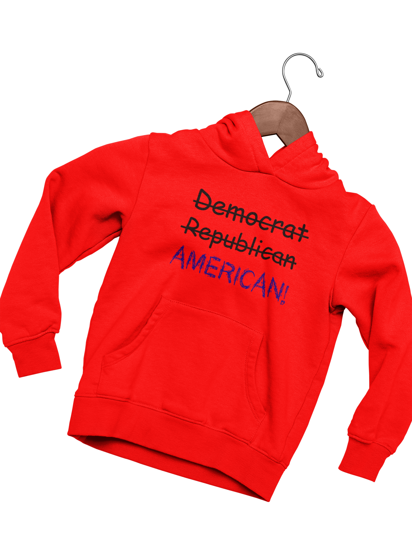 Men's Unisex American unity long sleeve hoodie