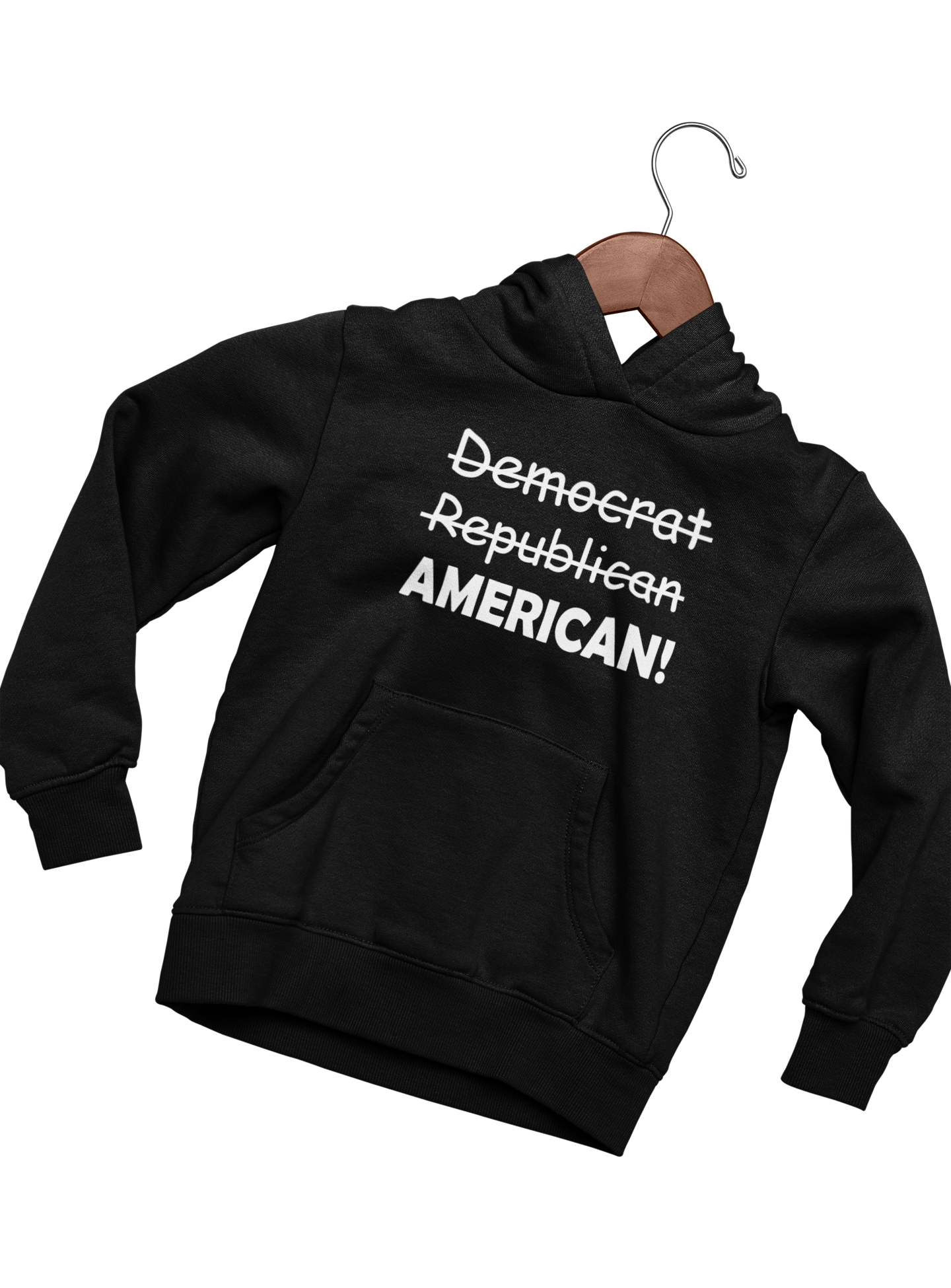 Men's Unisex American unity long sleeve hoodie