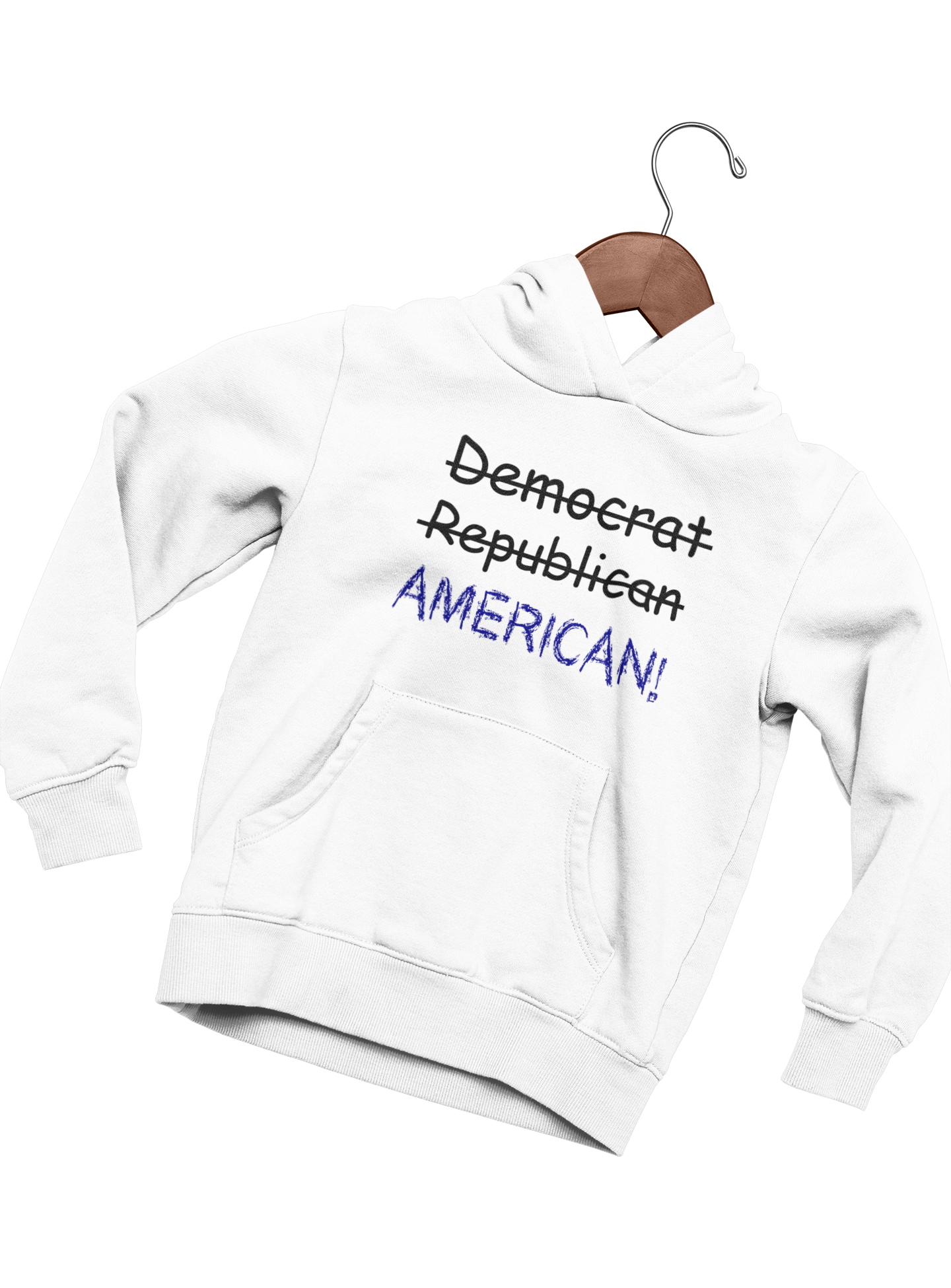 Men's Unisex American unity long sleeve hoodie