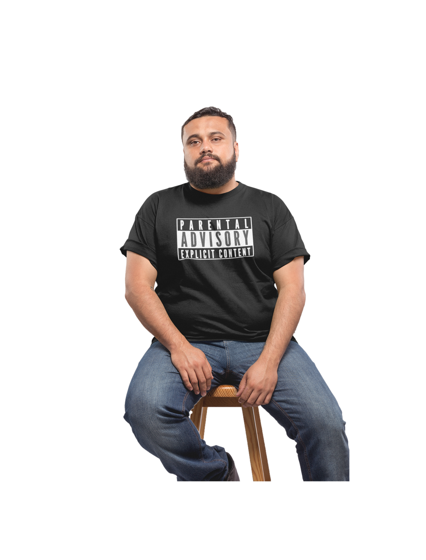 Warning Label novelty graphic basic adult unisex short sleeve t-shirt