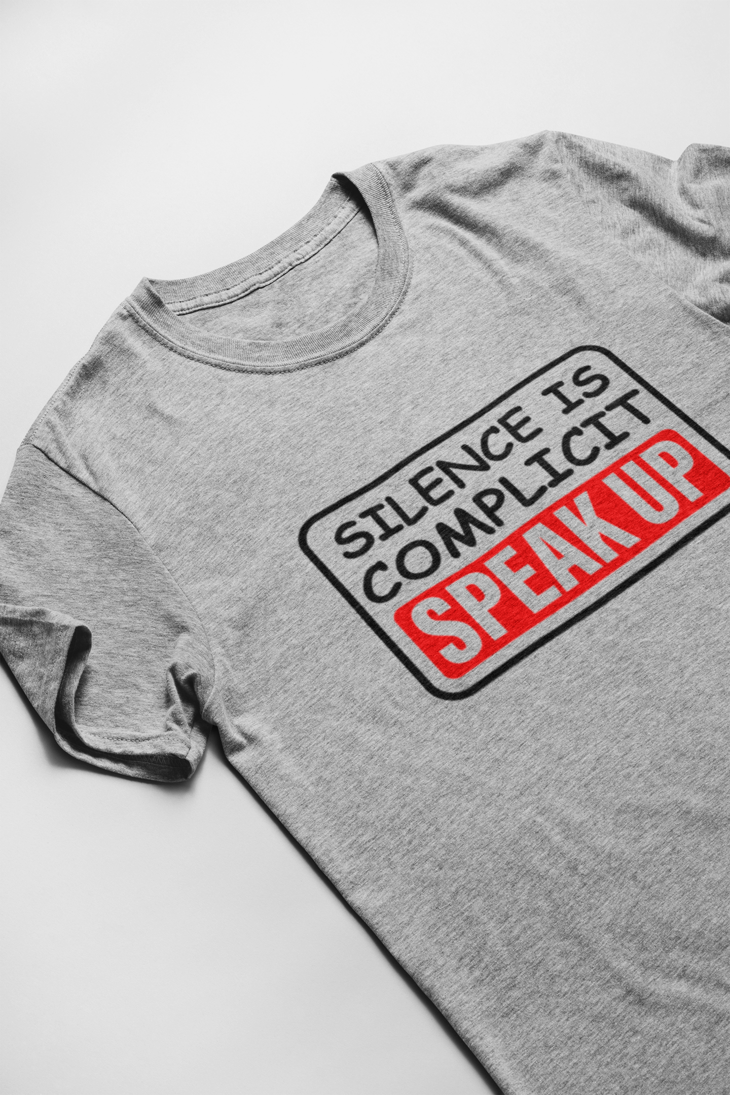 Silence Is Complicit unisex t-shirt short sleeve
