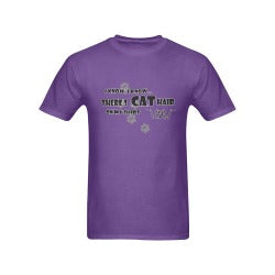 I Know There's Cat Hair on my Shirt short sleeve t-shirt Men's