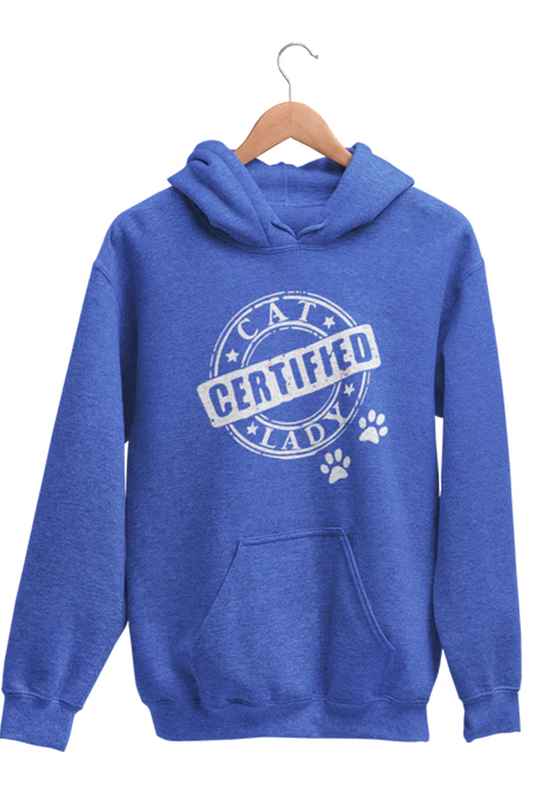 Certified Cat Lady Hoodie Woman Unisex Regular fit