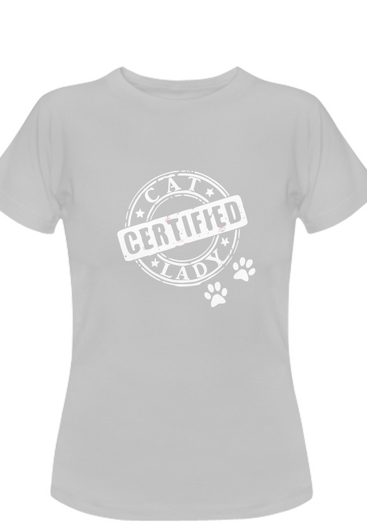 Certified Cat Lady Women's short sleeve t-shirt