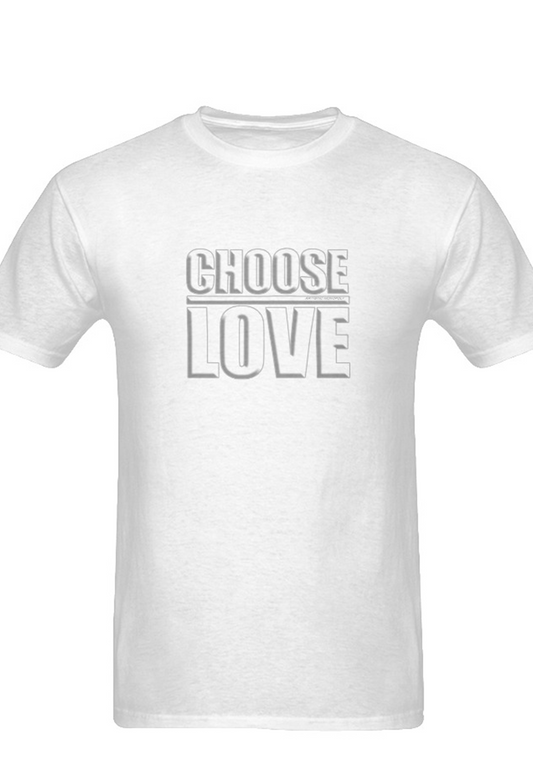 Embrace Positivity with Our Unisex 'Choose Love' Tee - Comfortable and Stylish!