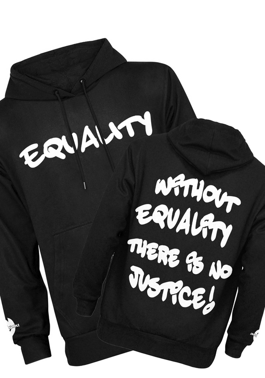 Equality Justice hoodie Men's Long Sleeve Fleece Hoodie