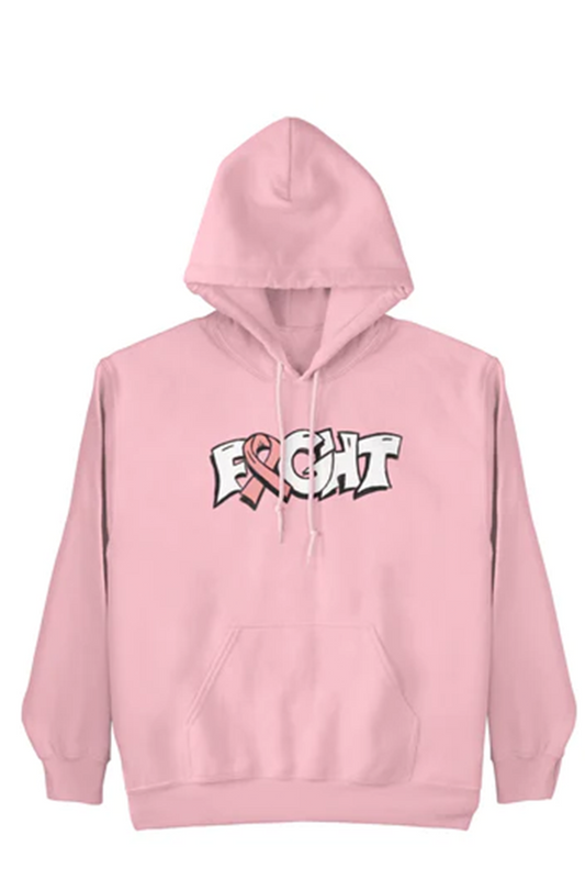 FIGHT CANCER long sleeve unisex hoodie