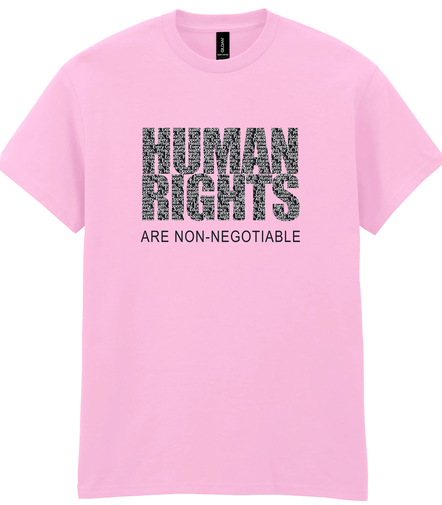 Human Rights Freedom & Equality Graphic Tee Unisex Shirt