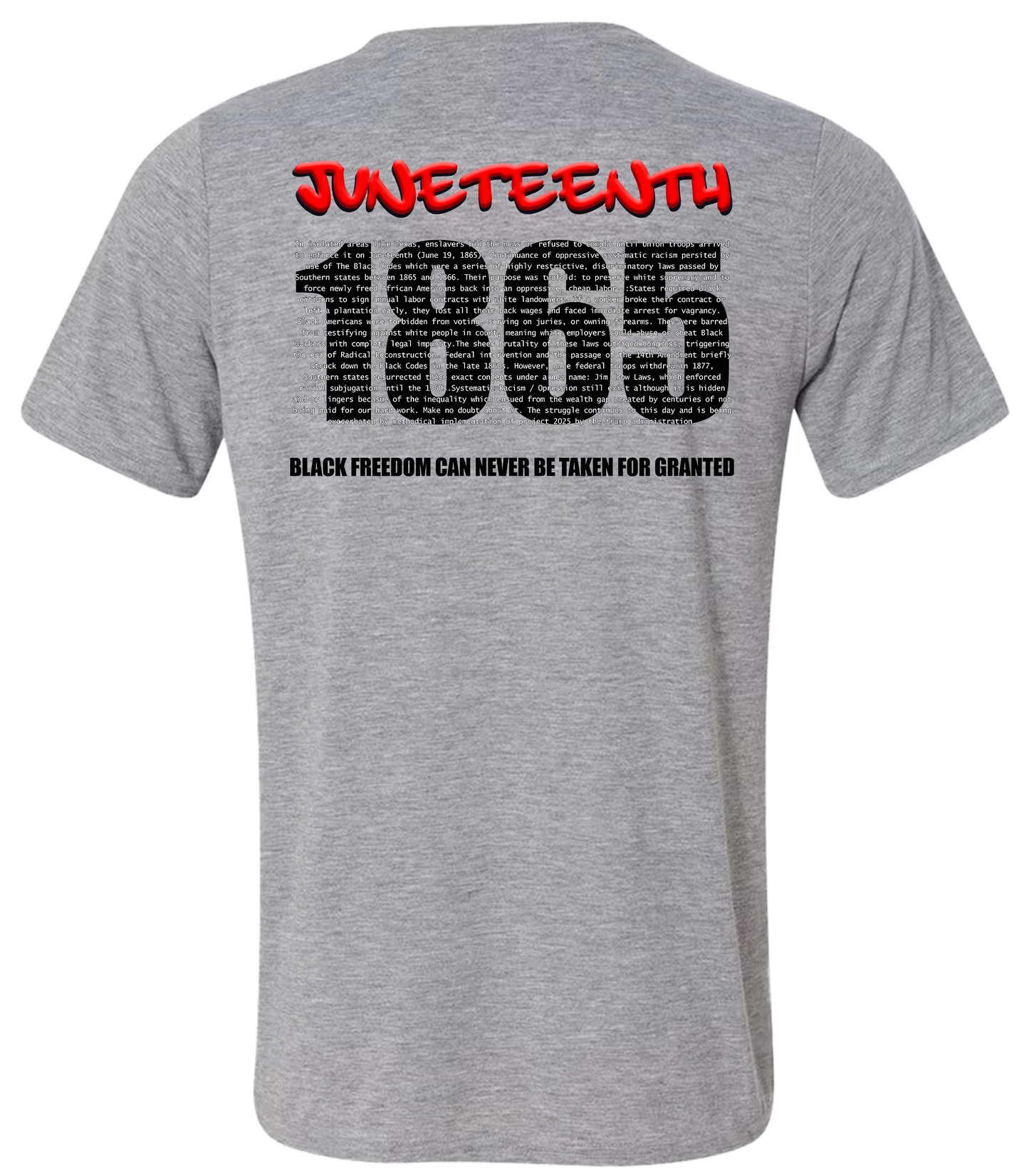 Woke Juneteenth T-Shirt – Black History Freedom & Equality Graphic Tee Unisex Shirt