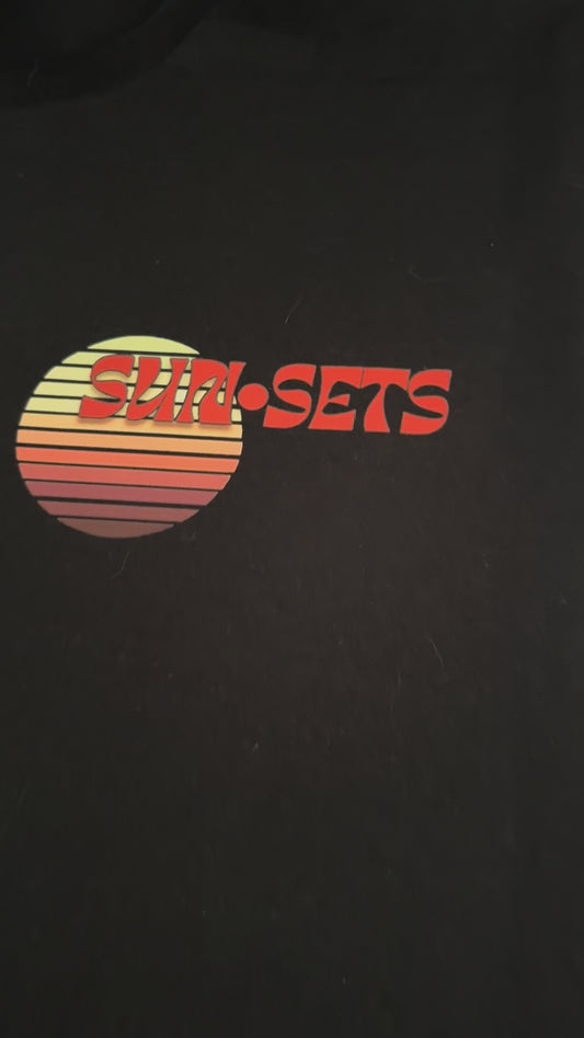 Sunsets men's unisex short sleeve t-shirt 3rd anniversary edition