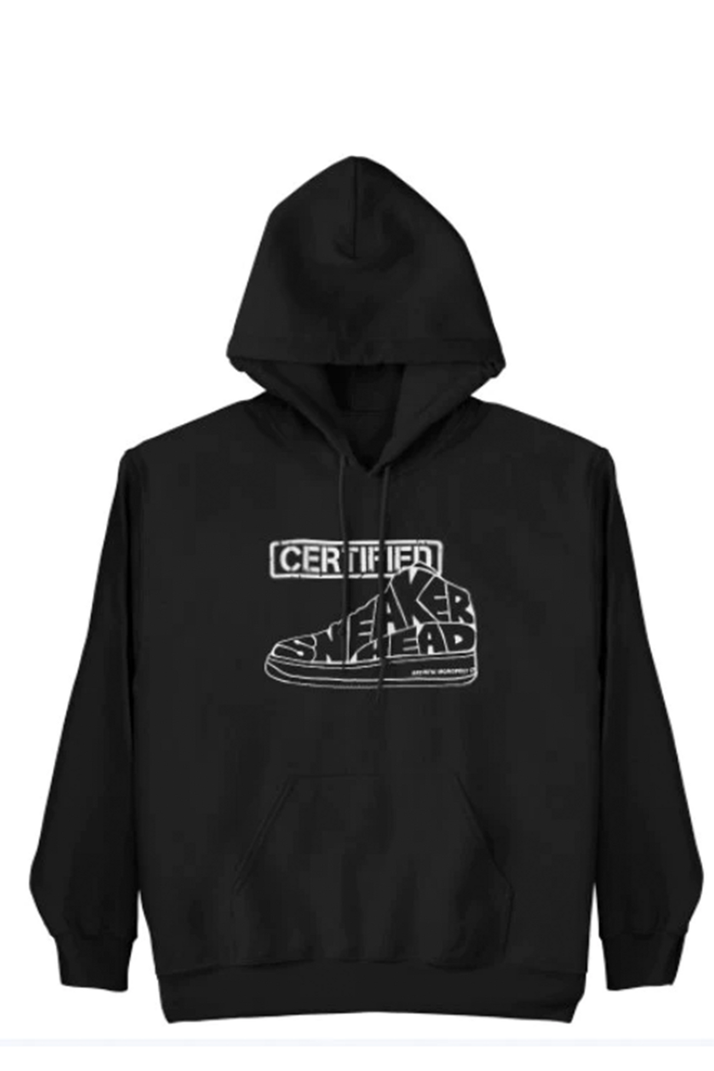 Sneakerhead long sleeve fleece hoodie