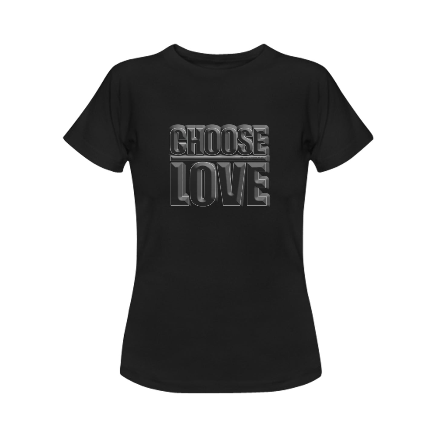 Choose Love short sleeve women's t-shirt