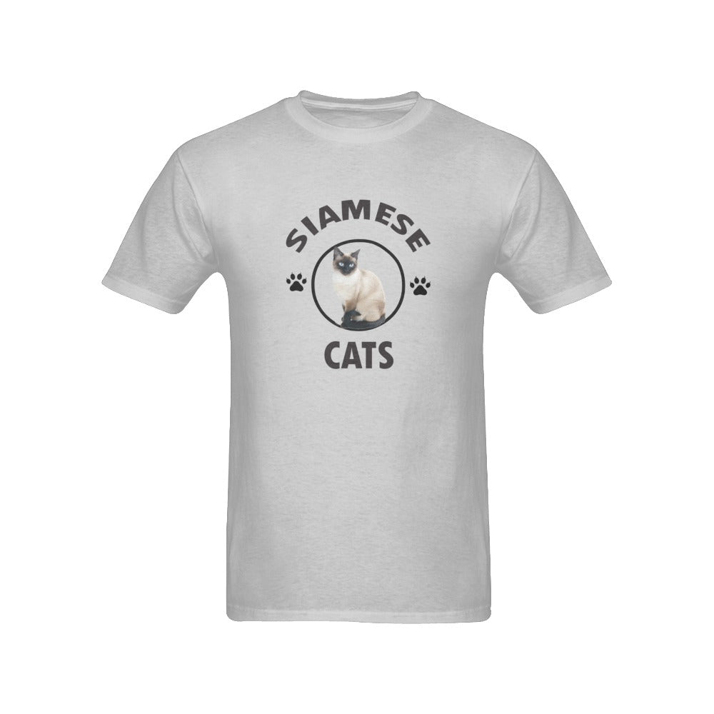 SIAMESE CATS unisex short sleeve t-shirt Men's T-Shirt