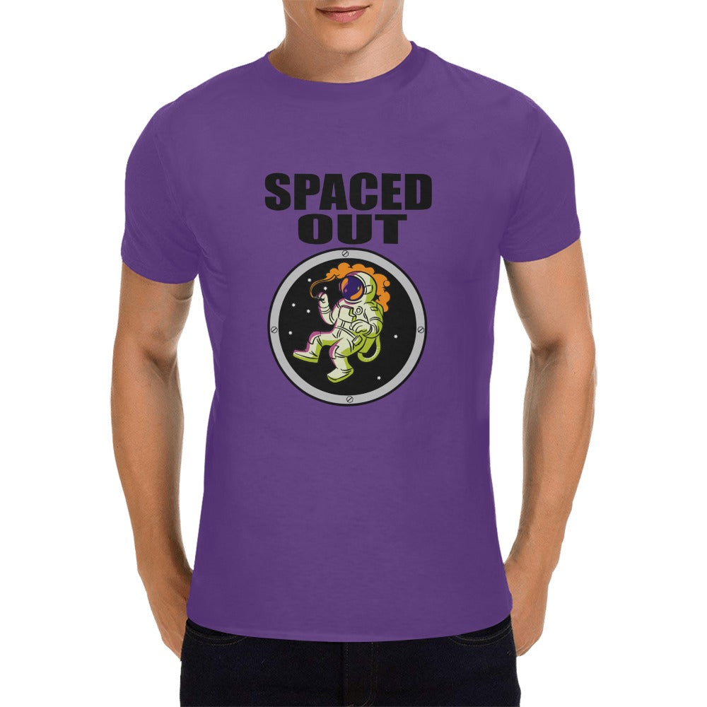 SPACED OUT420 weed short sleeve unisex t-shirt Men's