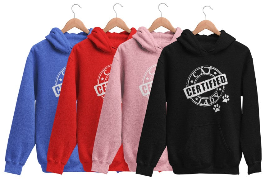 Certified Cat Lady Hoodie Woman Unisex Regular fit