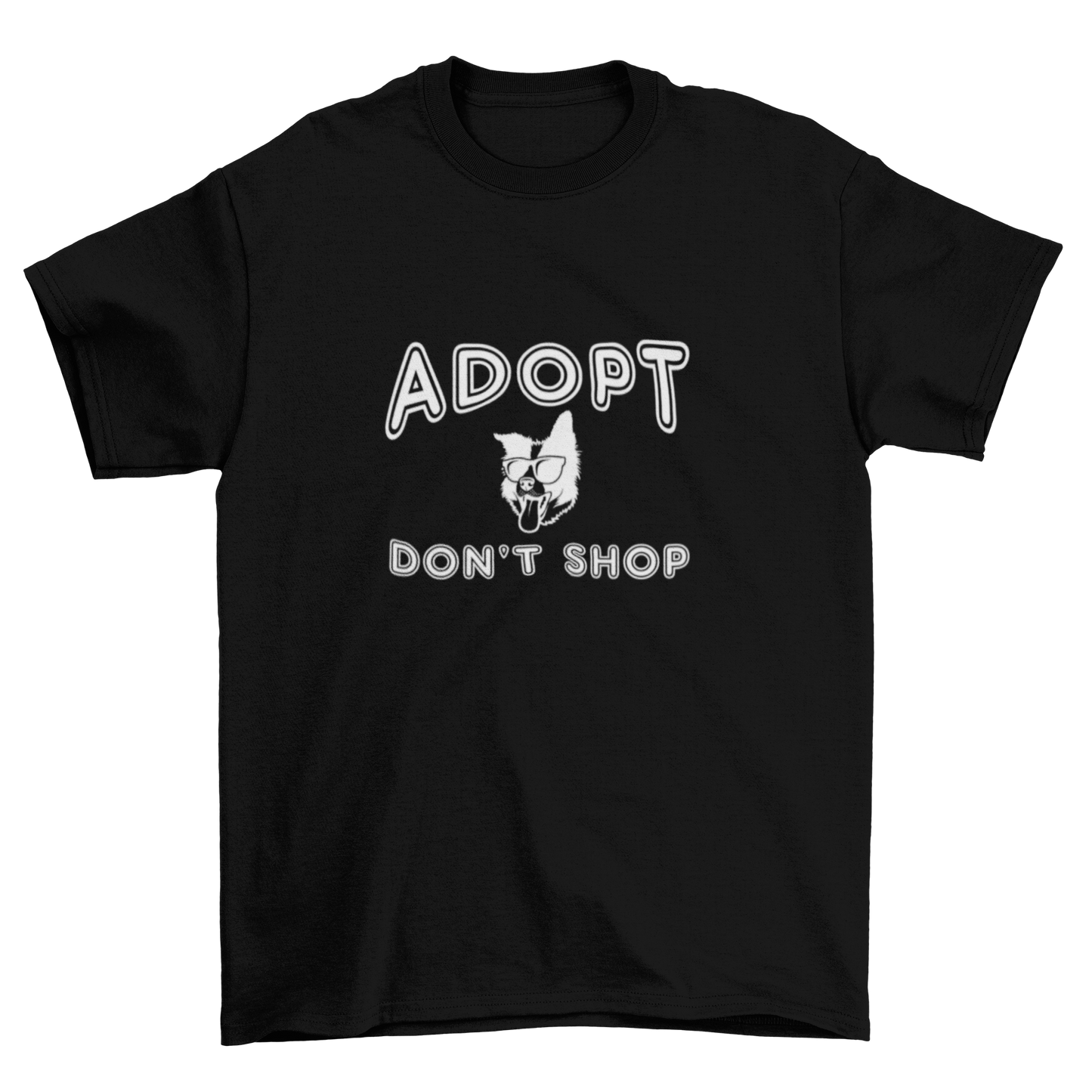 Adopt don't shop Men's Unisex short sleeve t-shirt