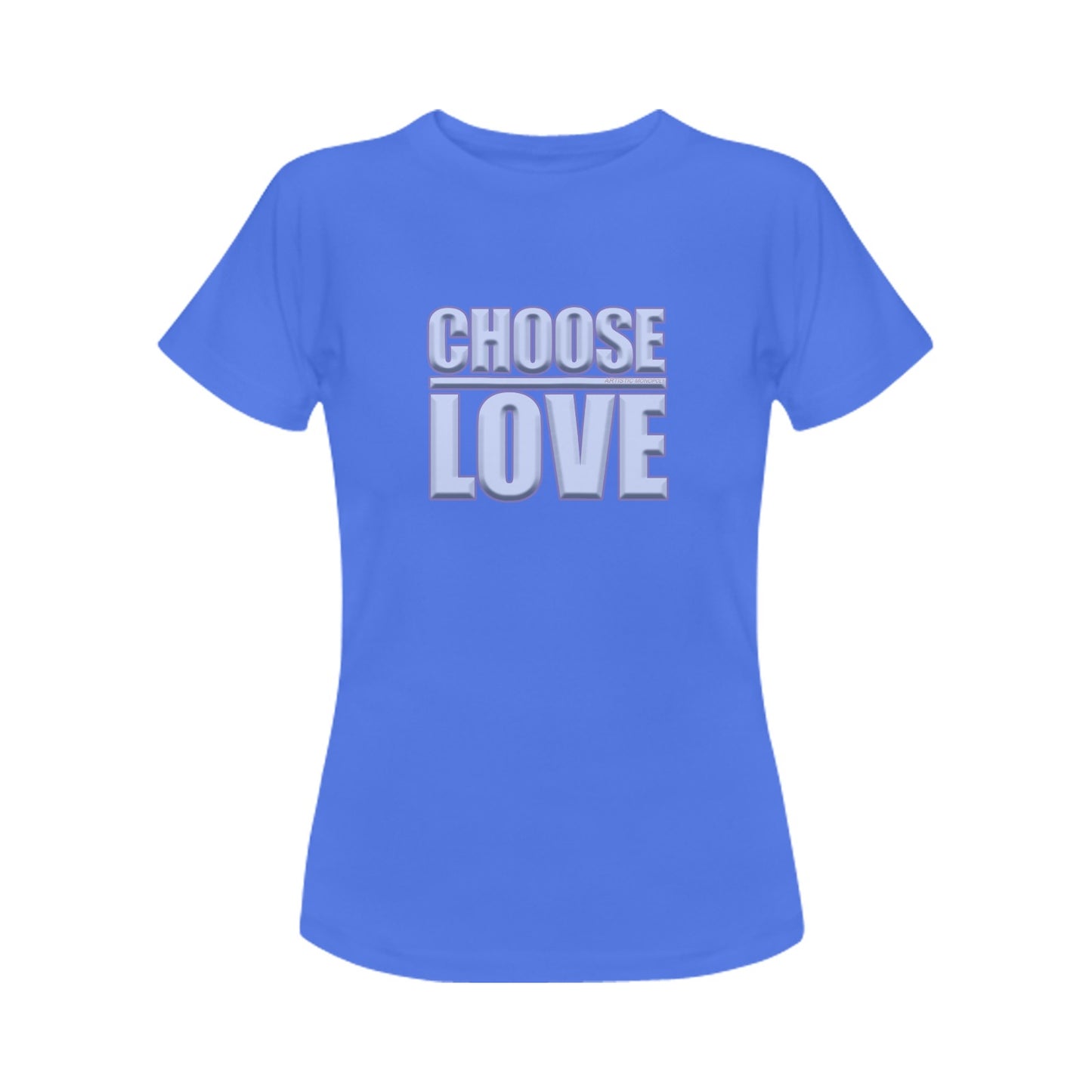 Choose Love short sleeve women's t-shirt