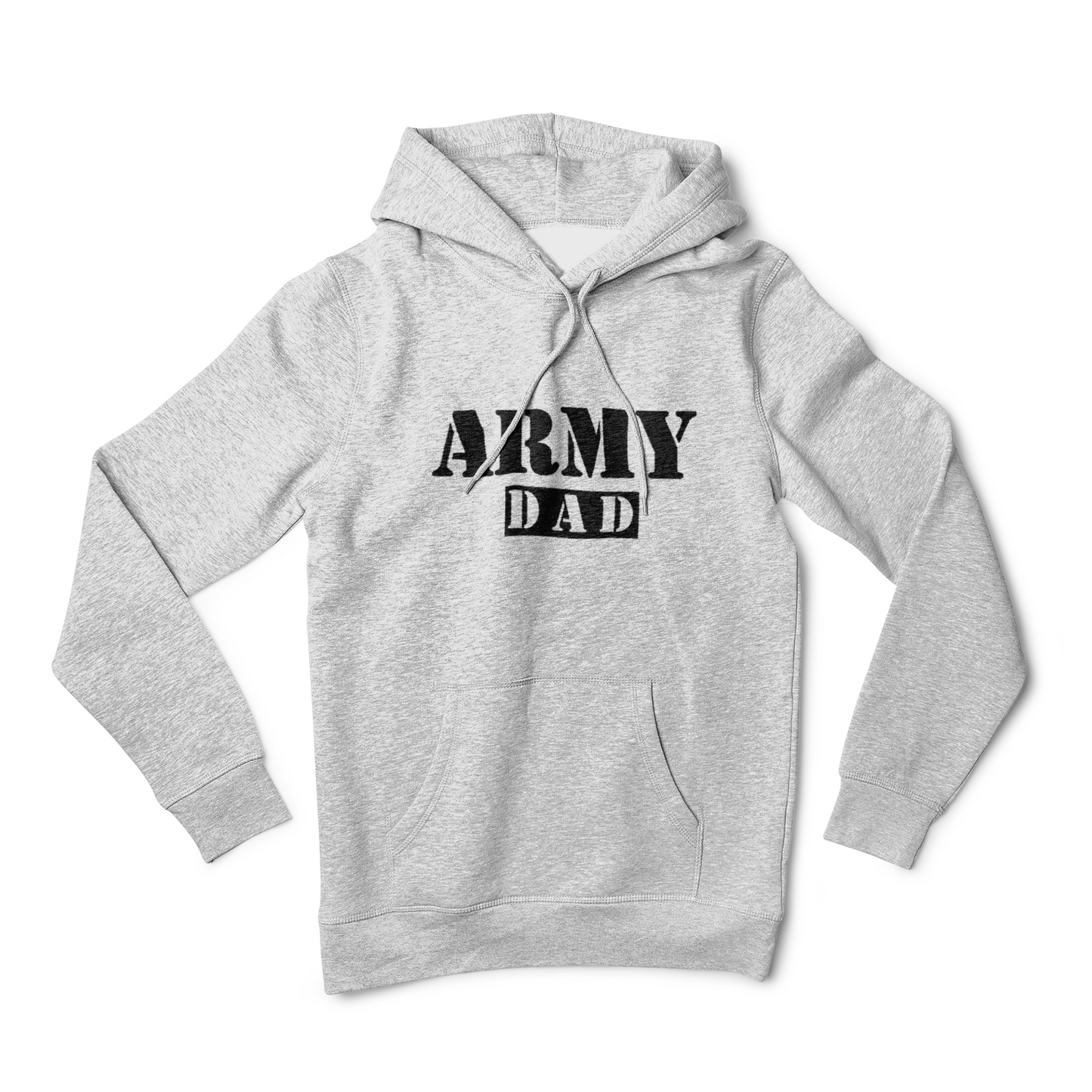 ARMY DAD long sleeve fleece hoodie