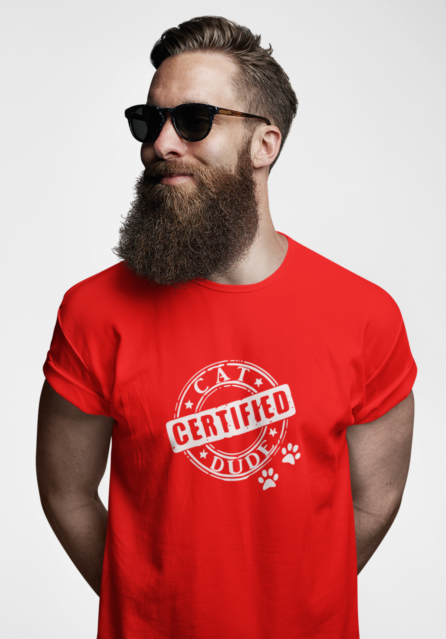 Certified Cat Dude Men's Unisex regular fit T-Shirt