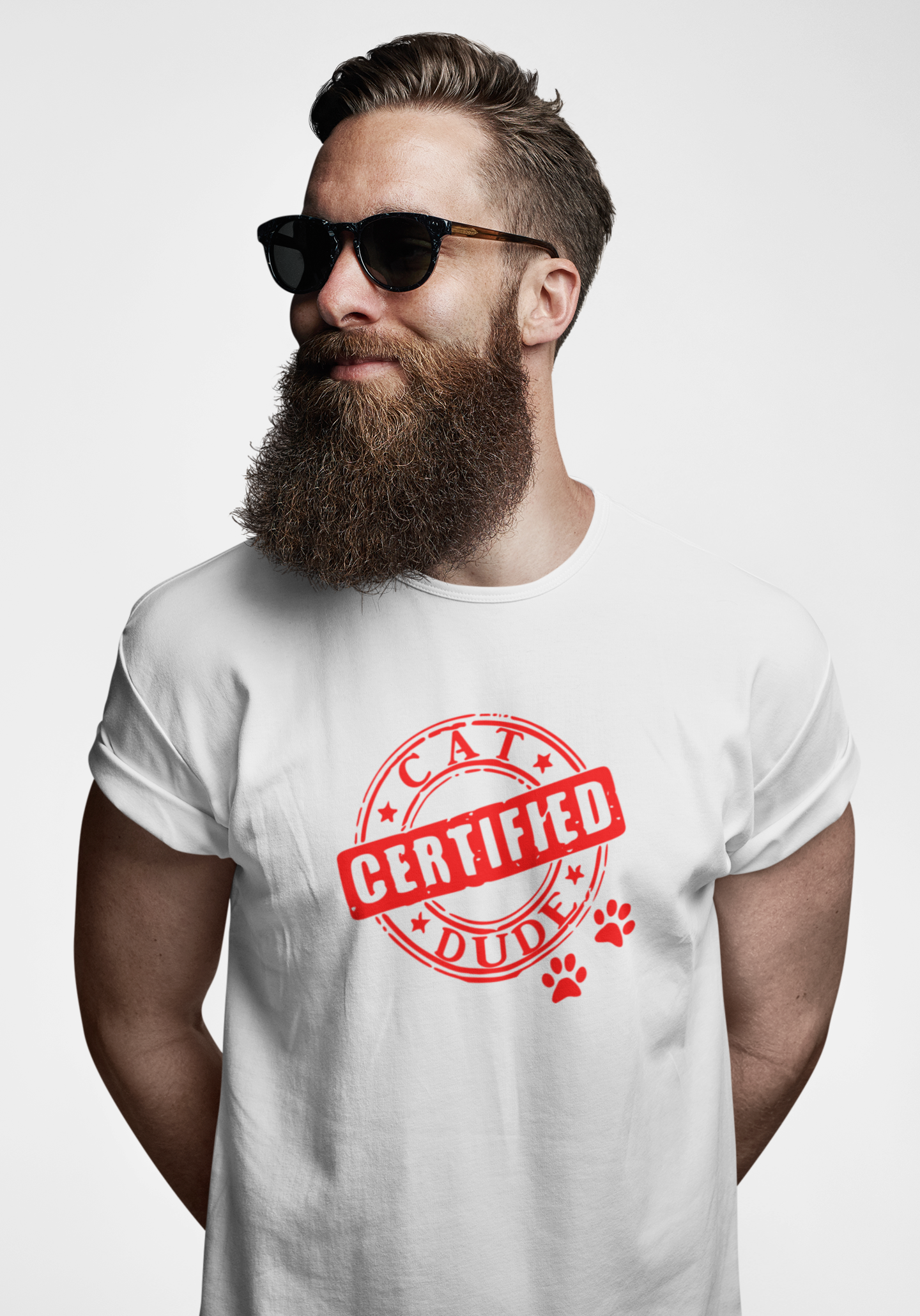 Certified Cat Dude Men's Unisex regular fit T-Shirt