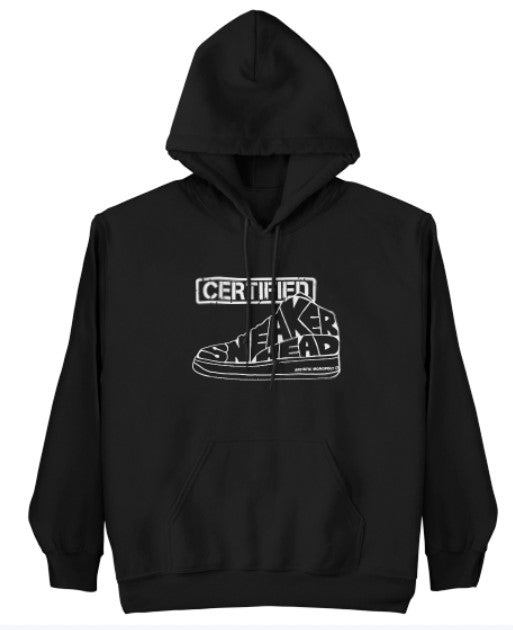 Sneakerhead long sleeve fleece hoodie