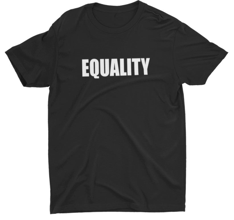 Equality Men's unisex regular fit short sleeve t-shirt