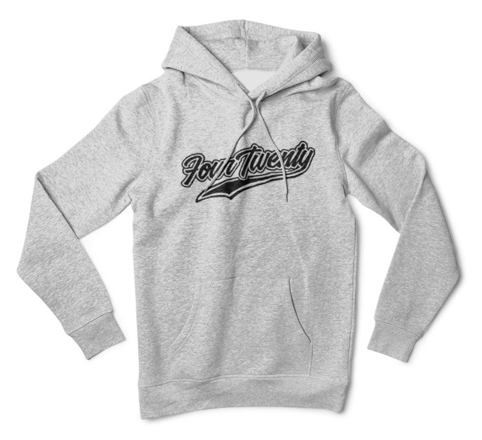 Four Twenty 420 long sleeve fleece hoodie