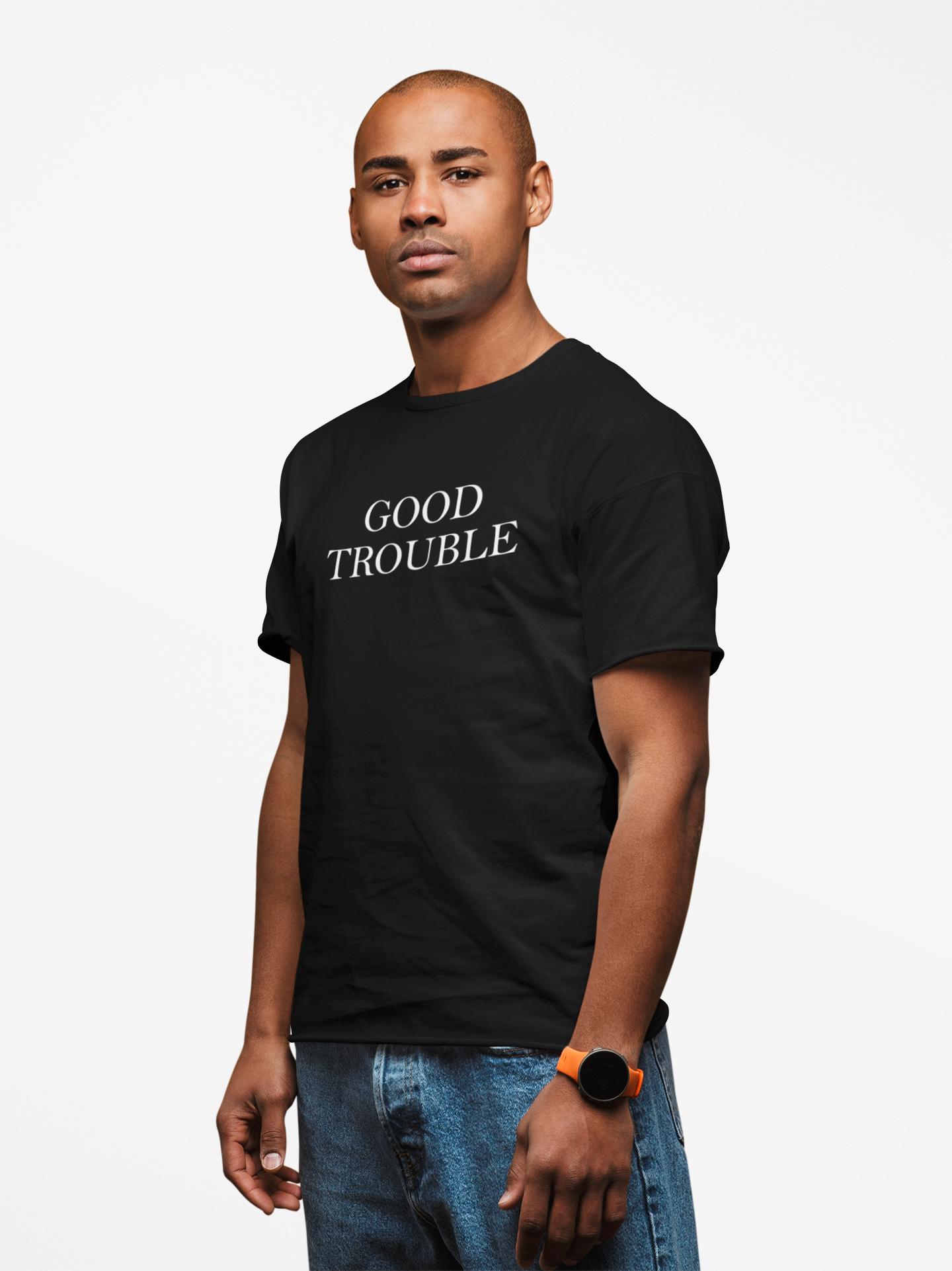 GOOD TROUBLE short sleeve men's unisex t-shirt