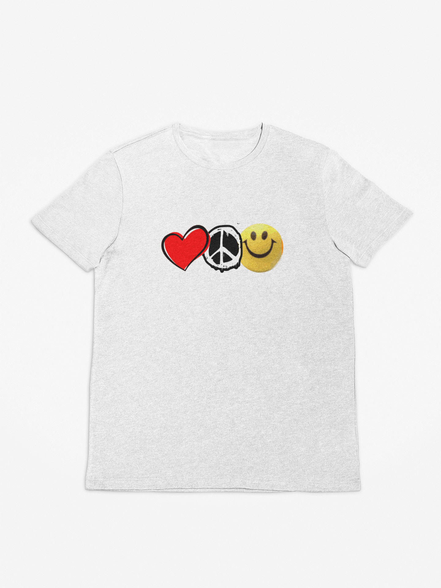 Love Peace Happiness unisex short sleeve t-shirt